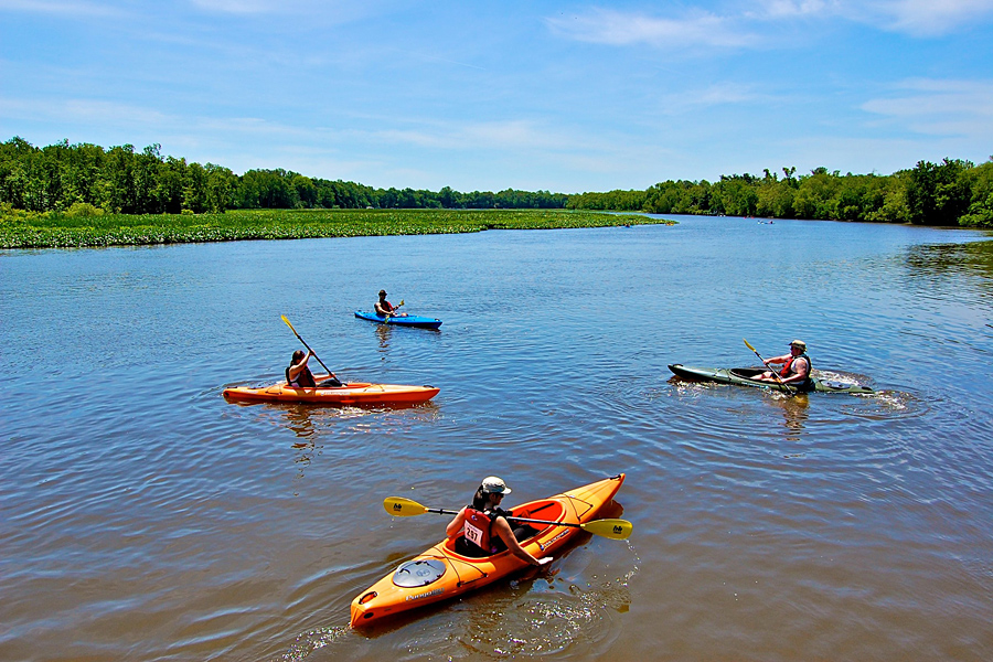 Kayaking - Caroline County, Maryland